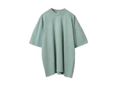 Los Angeles Apparel 6.5oz Garment Dye Crew Veck T-shirt "Atlantic Green"