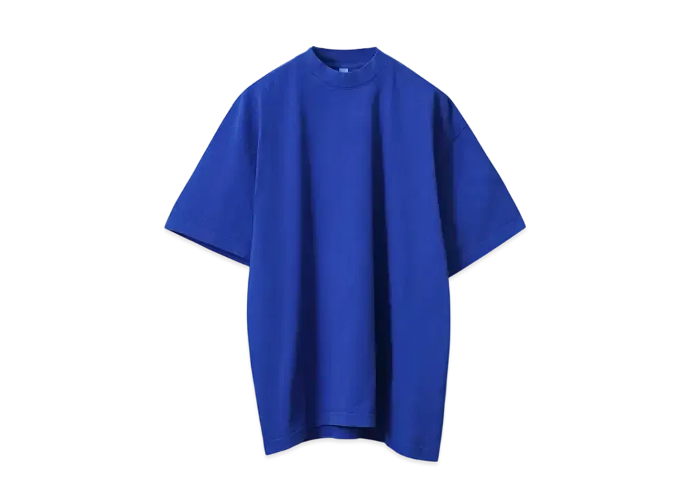 Los Angeles Apparel 6.5oz Garment Dye Crew Veck T-shirt "Royal"