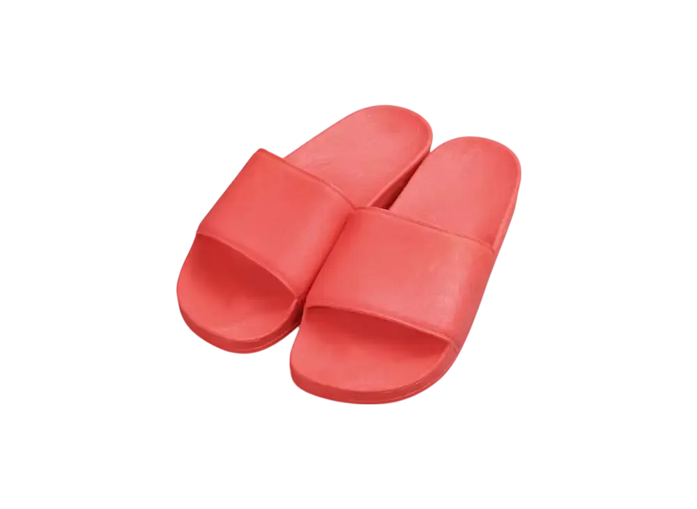 Los Angeles Apparel UNISLIDE Unisex Everyday Slides Sandal "Red"