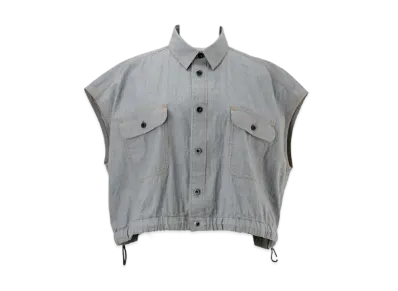 sacai Dungaree Shirt "Gray"