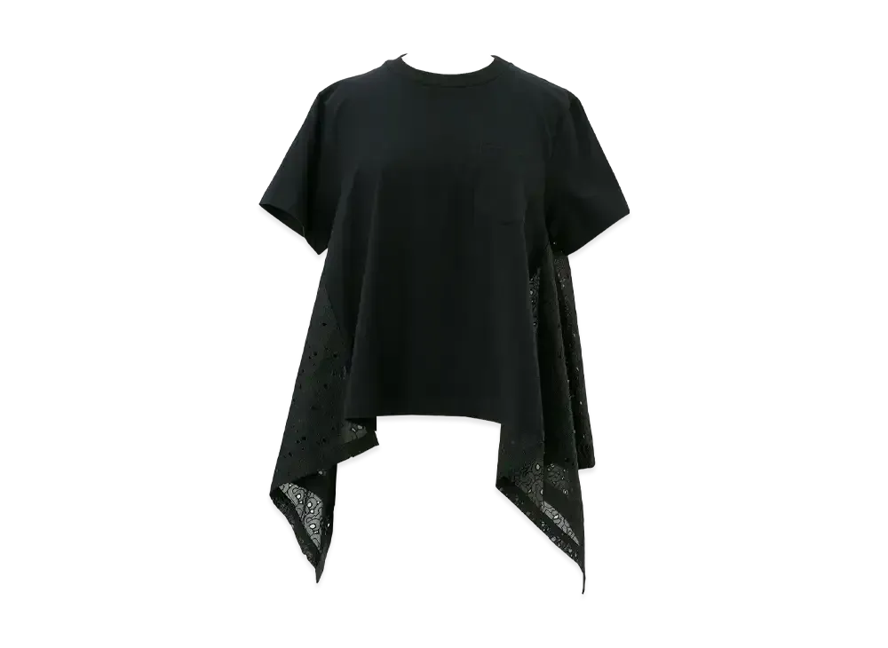 sacai Embroidery T-Shirt "Black/Black"