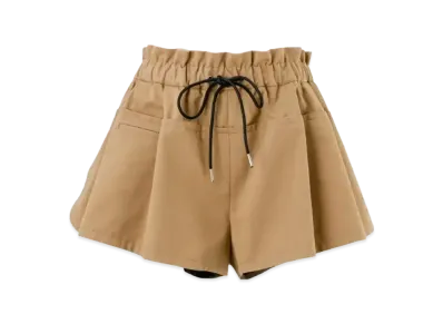 sacai Cotton Chino Shorts "Beige"