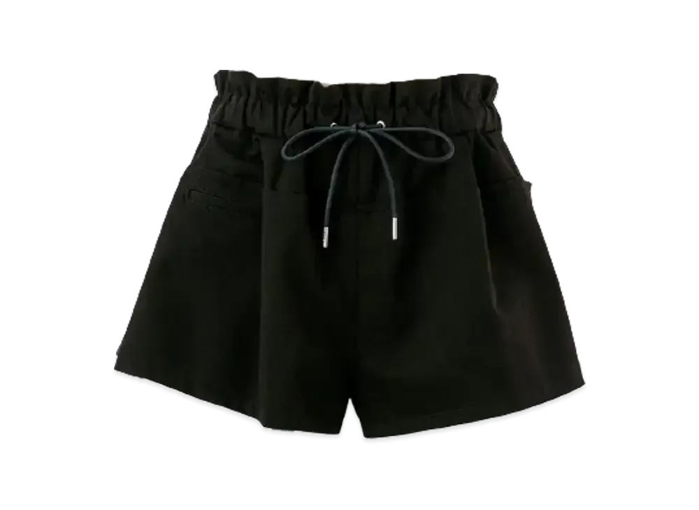 sacai Cotton Chino Shorts "Black"