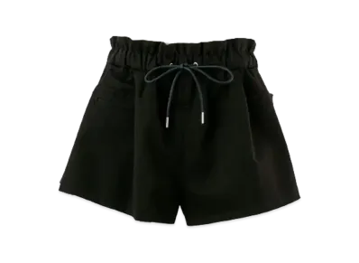 sacai Cotton Chino Shorts "Black"