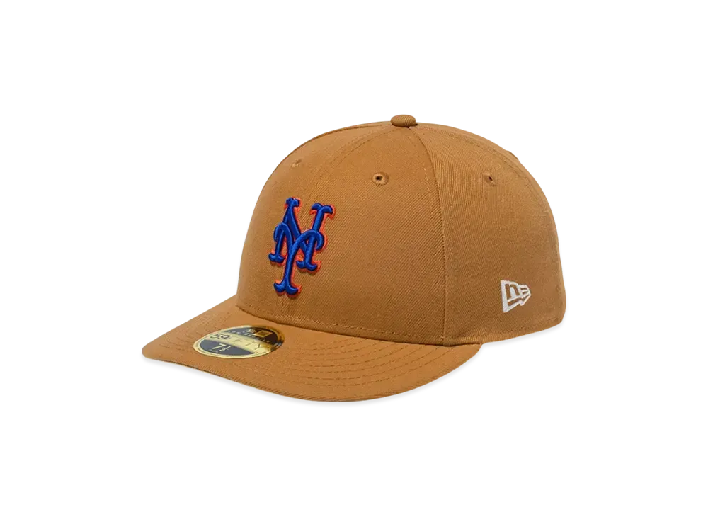 NEW ERA LP 59Fifty Panama Tan New York Mets "Tan"