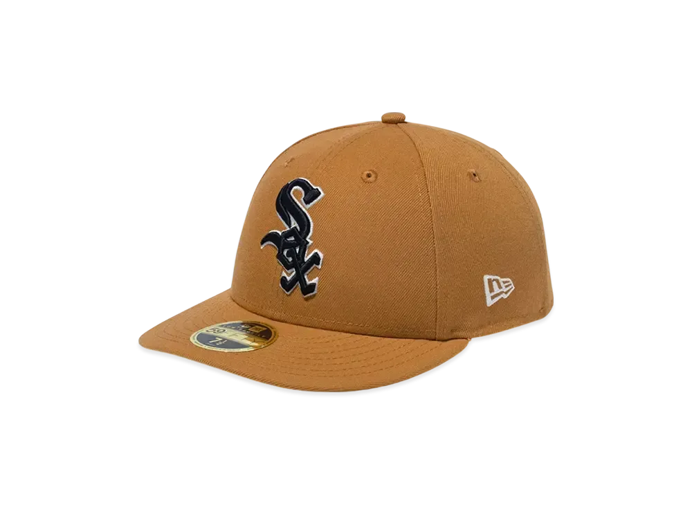 NEW ERA LP 59Fifty Panama Tan Chicago White Sox "Tan"