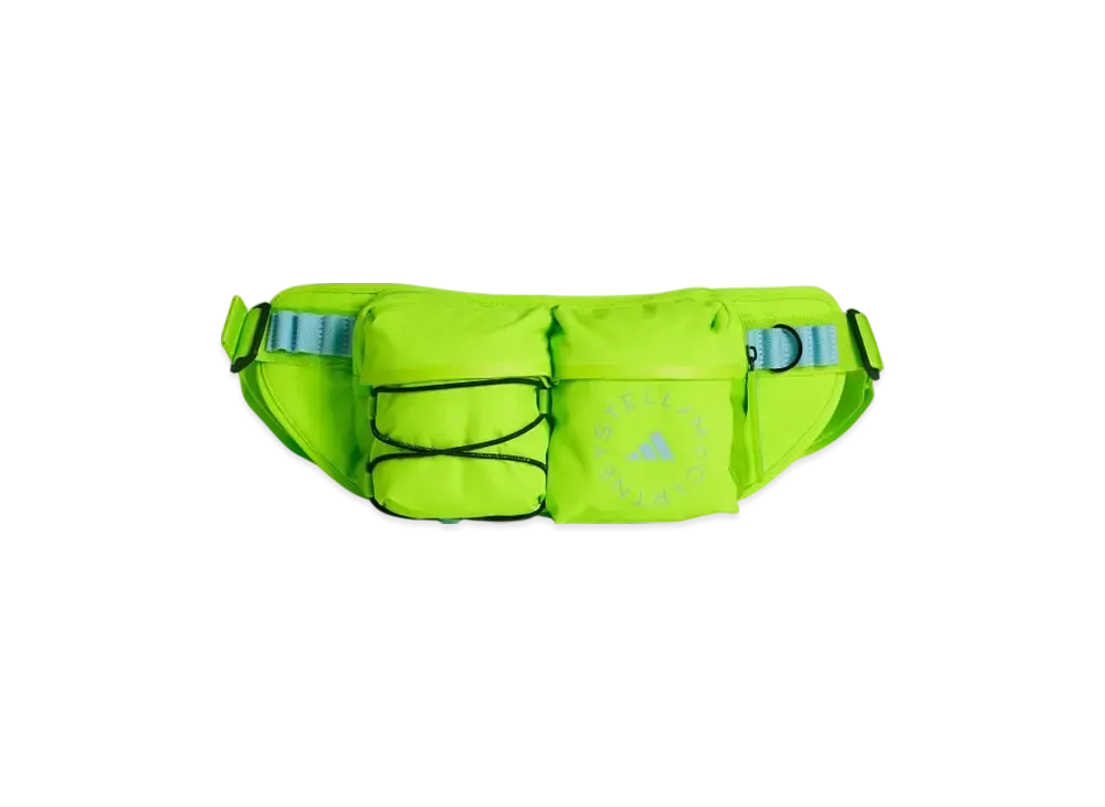 adidas by Stella McCartney Bum Bag "Semi Solar Slime/Glow Blue/Lucid Blue"