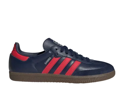 Arsenal × adidas Samba "Night Indigo" (2025/2026)