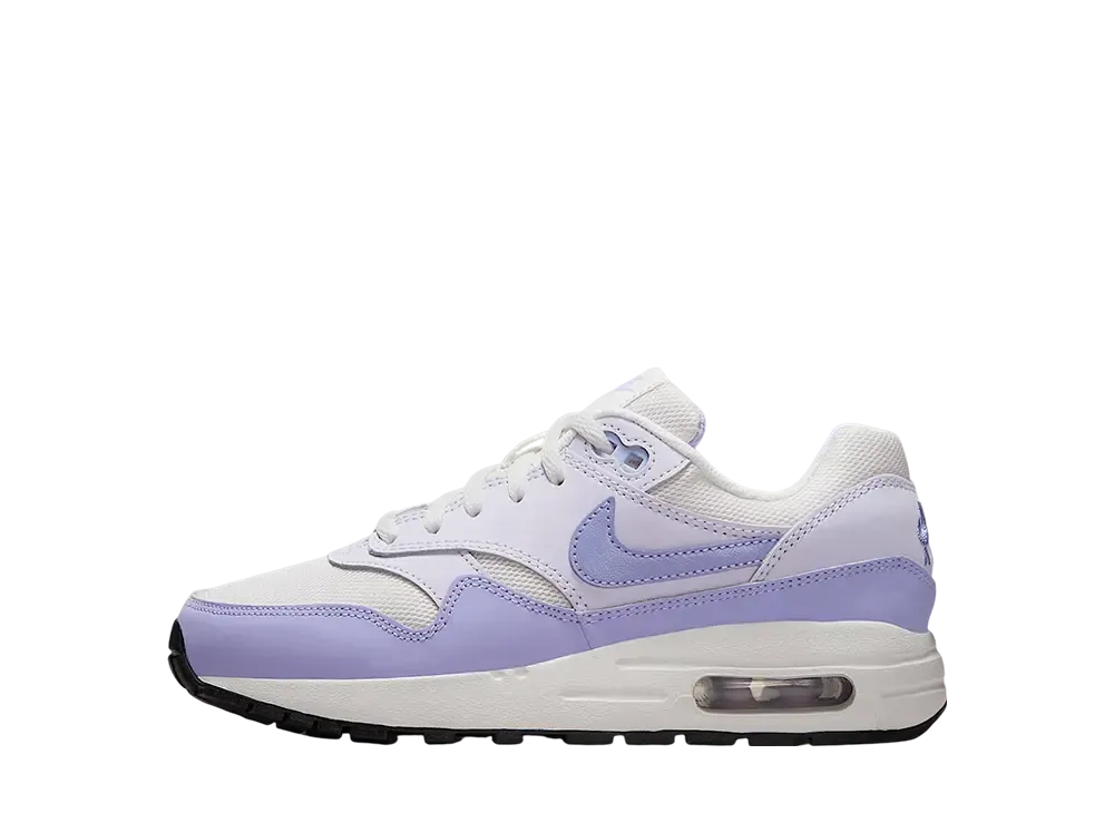 ナイキ GS エアマックス1 "プラチナティント/ベアリーグレープ/ブラック/ハイドランジア" (キッズ)