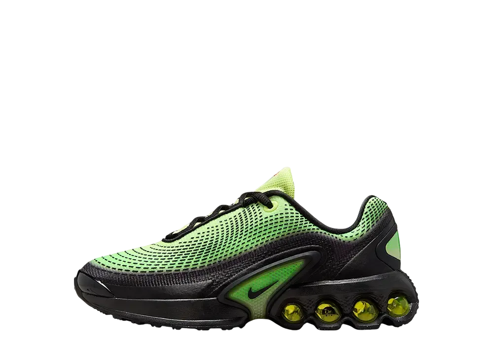 ナイキ GS エアマックスDN "ライトレモンツイスト/グリーンストライク/ブラック/ブラック" (キッズ)