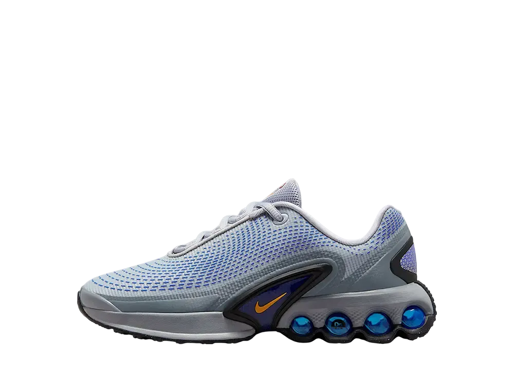 Nike GS Air Max DN "Wolf Grey/Hyper Royal/Metallic Silver/Bright Ceramic"