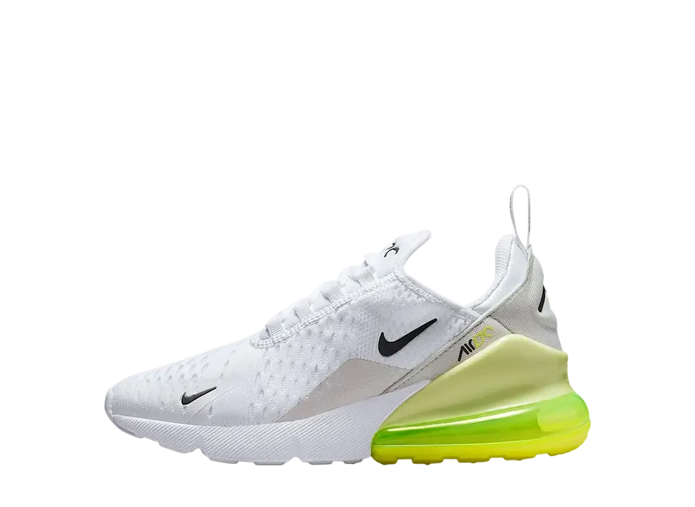Nike GS Air Max 270 "White/Limelight/Vast Grey/Anthracite"