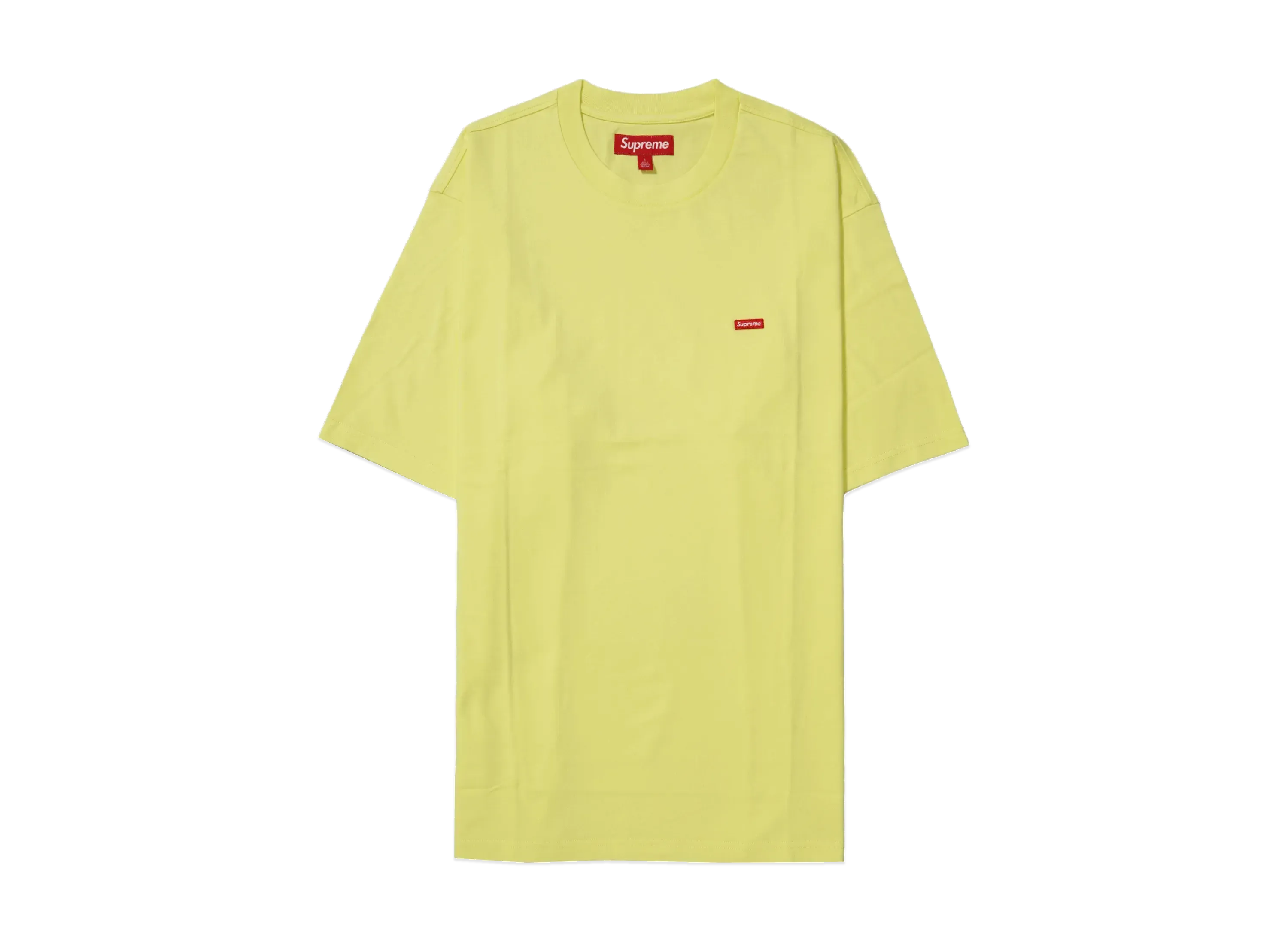 Supreme Small Box Tee "Yellow" (25SS)