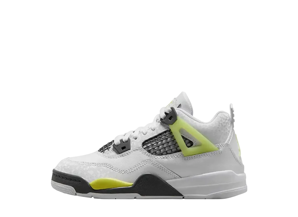 Nike PS Air Jordan 4 Retro "Light Lemon Twist"