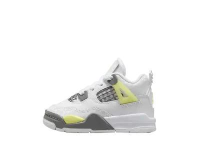 Nike TD Air Jordan 4 Retro "Light Lemon Twist"