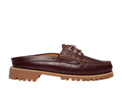 Timberland 3 Eye Vibram Sole Mule "Burgundy"