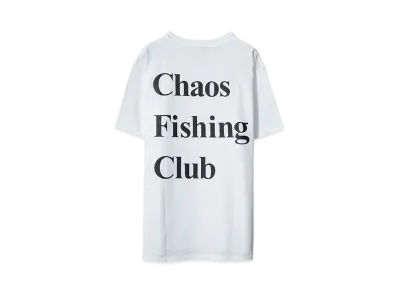 Chaos Fishing Club Logo T-Shirt S/S "WHITE"