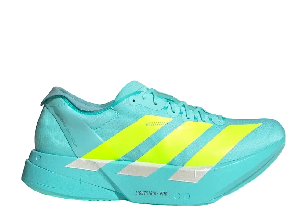 adidas Adizero Adios Pro 4 "Flash Aqua/Lucid Lemon"