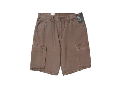LEVI'S 478 BAGGY CARGO SHORTS "BROWN"