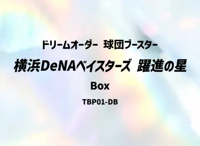 ドリームオーダー 球団ブースター「横浜DeNAベイスターズ 躍進の星」ボックス