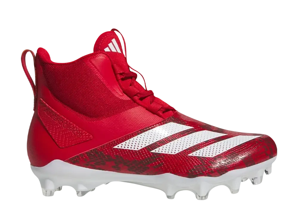 adidas Adizero Chaos DSG SMU Football Lineman Cleats "Team Power Red/Cloud White"