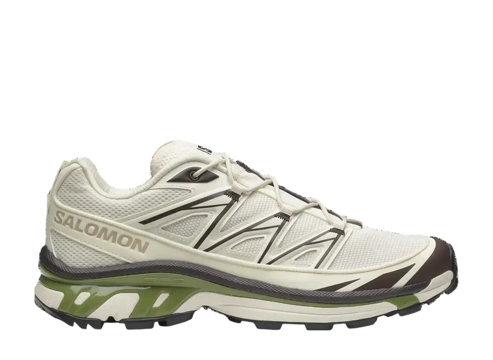 Salomon XT-6 Expanse Canvas "Vanilla Ice/Black Coffee/Calla Green"