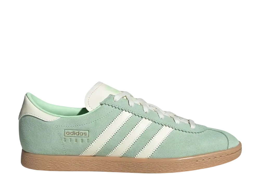 アディダスオリジナルス シュタット "セミグリーンスパーク/クリームホワイト/ガム"