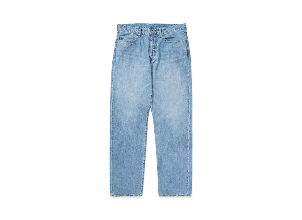 RATS USED LIGHT DENIM PANTS "INDIGO"