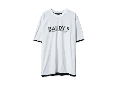 RATS RIVERSIBLE TEE "WHITE"