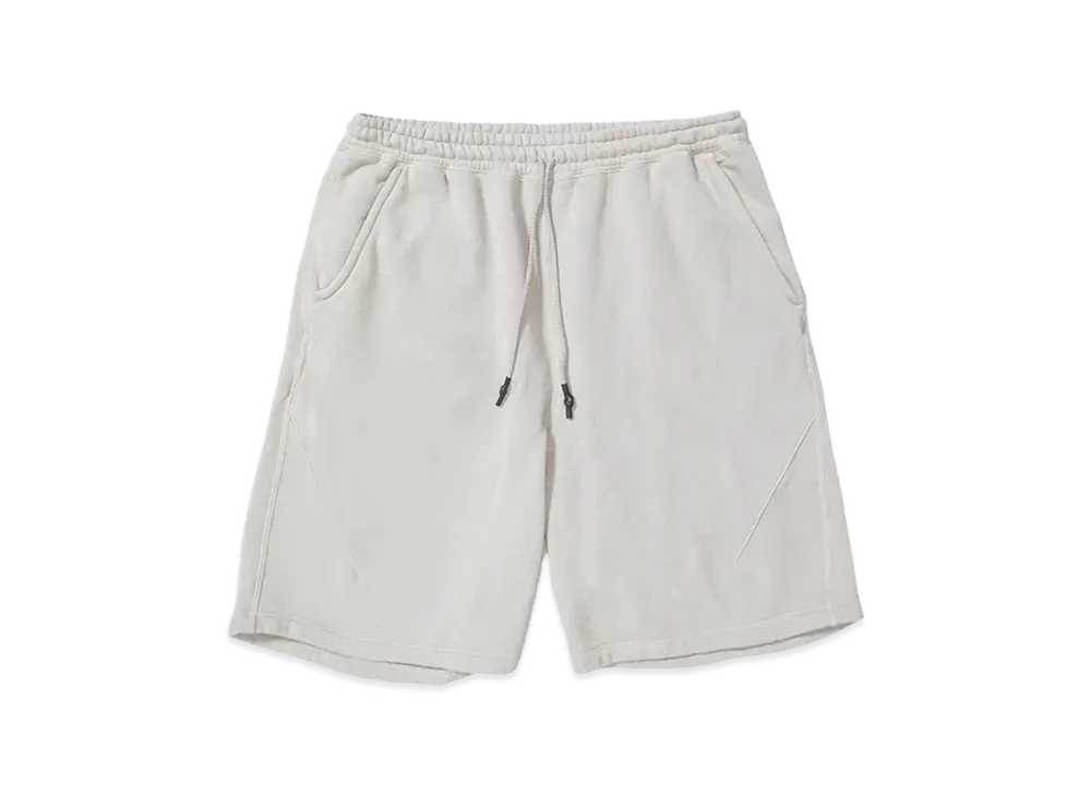 nonnative HIKER EASY SHORTS COTTON SWEAT OVERDYED "IVORY"