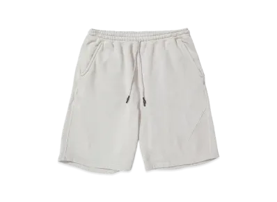 nonnative HIKER EASY SHORTS COTTON SWEAT OVERDYED "IVORY"