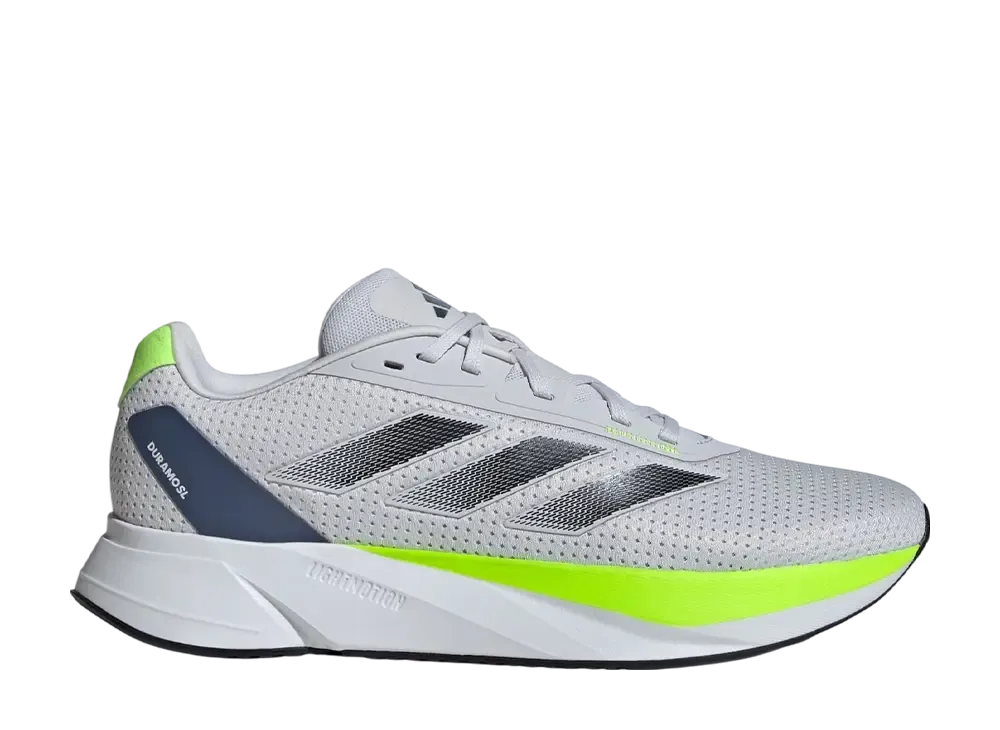 アディダス デュラモ SL "ダッシュグレー/コアブラック/ルシッドレモン"