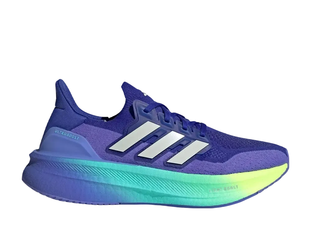 アディダス ウルトラブースト5 "ルシッドブルー/ゼロメタリック/フラッシュアクア"