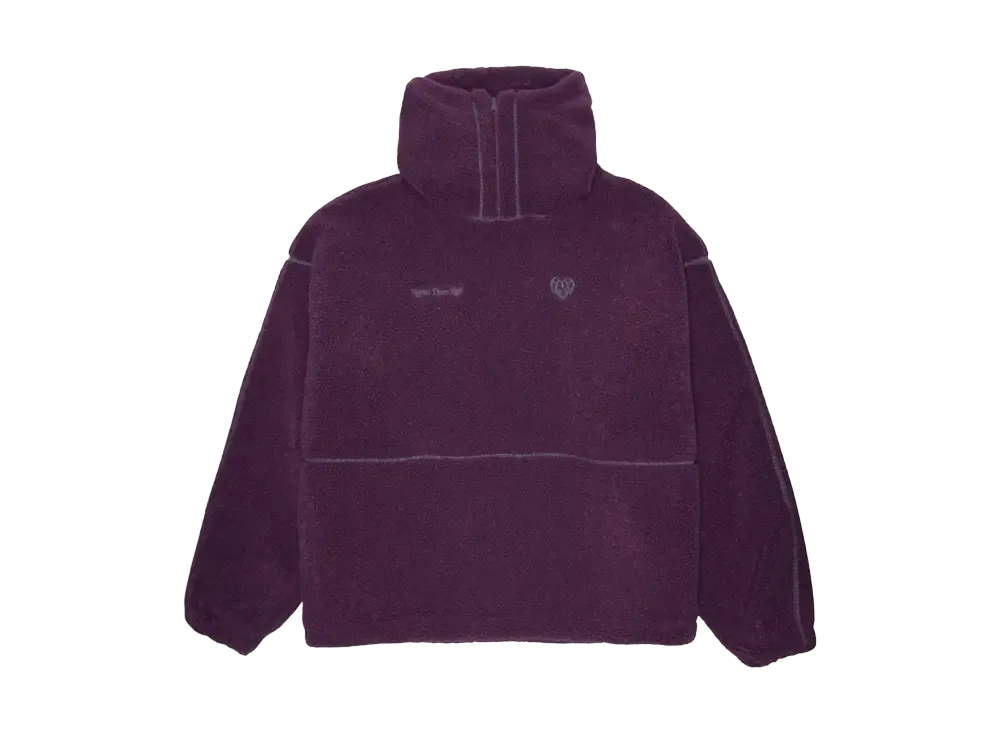 HTH boa zip hoodie "PURPLE"