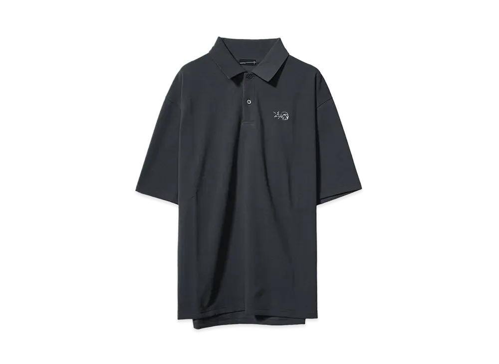 ドラえもん x LAD MUSICIAN 40/30T-CLOTHBIGPOLO "MOSS GRAY"