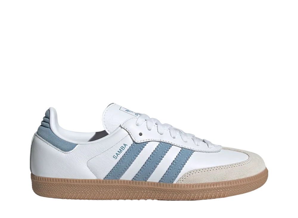 adidas Women's Samba OG "Cloud White/Alumina/Ash Blue"