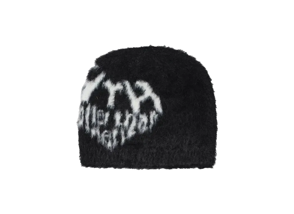 HTH shaggy heart logo beanie "BLACK"