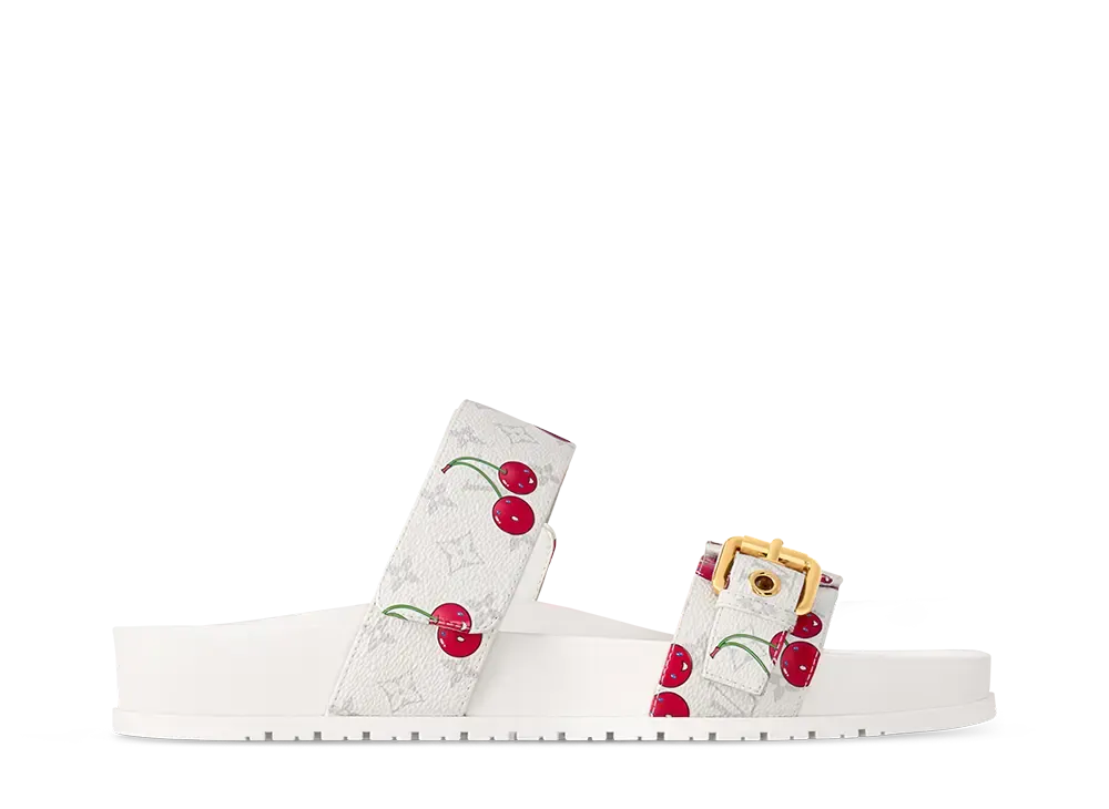 村上隆 × ルイヴィトン ウィメンズ ボンディア ミュール "ブロン"