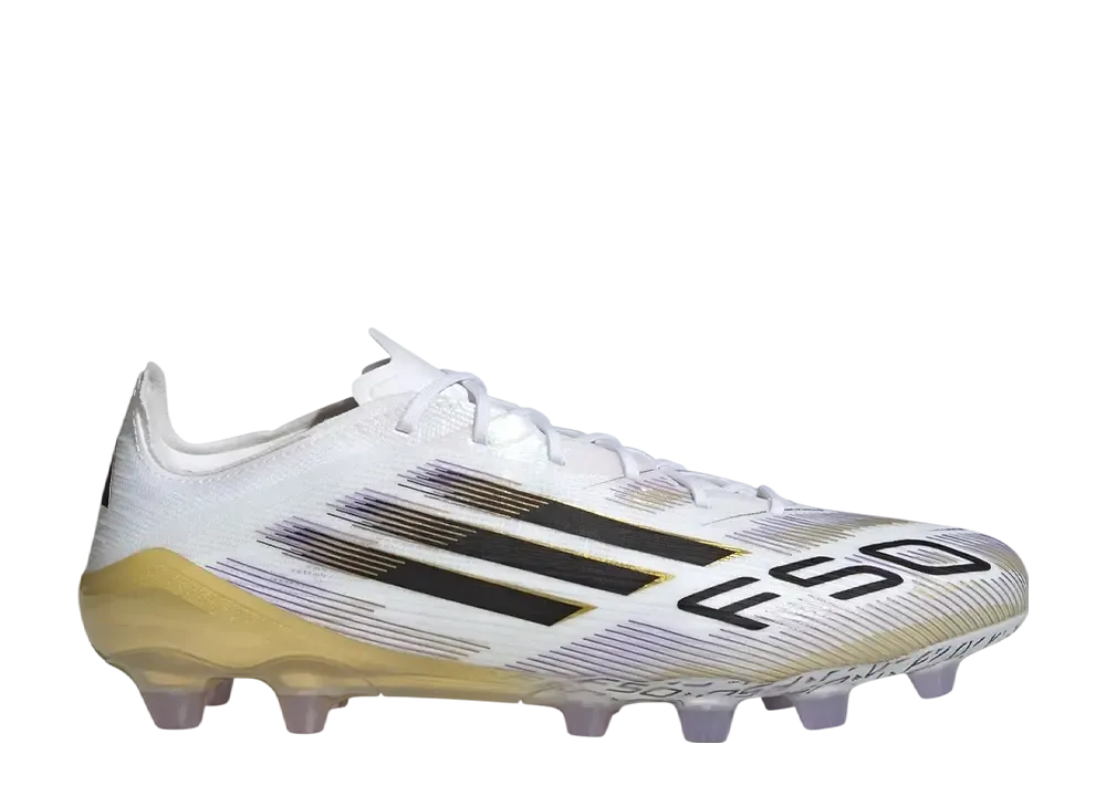 adidas F50 Elite HG "Cloud White/Core Black/Gold Metallic"