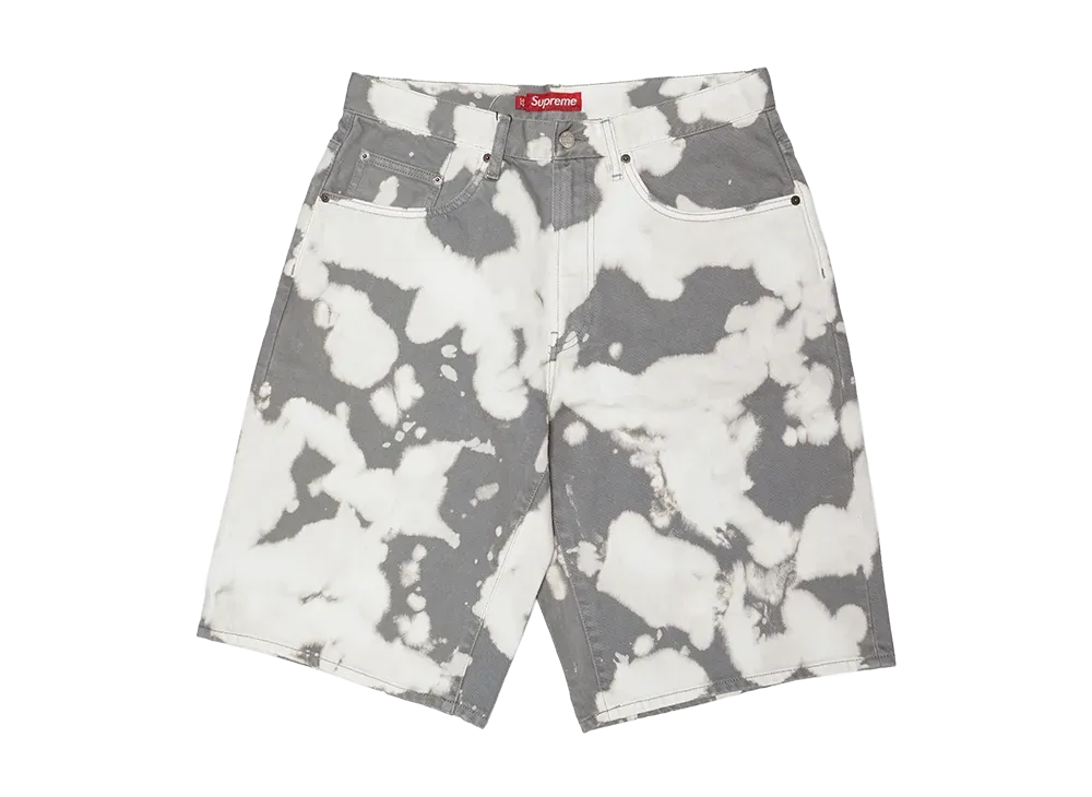 Supreme Baggy Denim Short "Bleached"