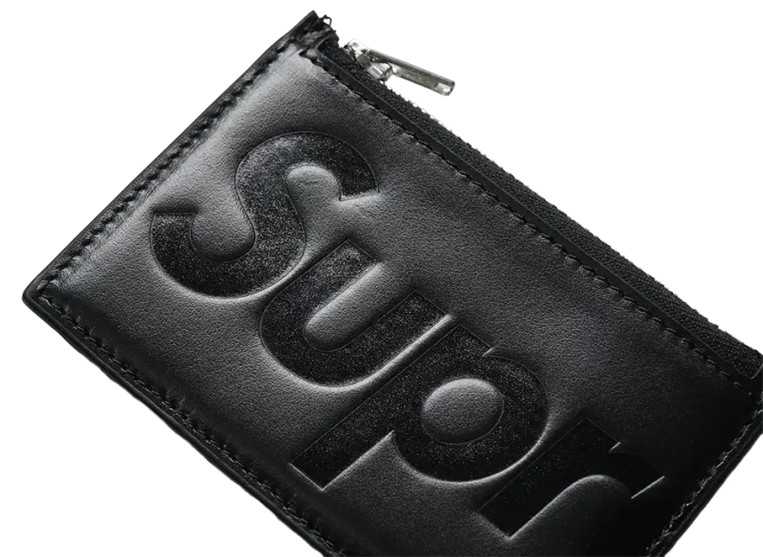 Supreme Leather Zip Card Holder (25SS) Supreme Leather Zip Card Holder (25SS)