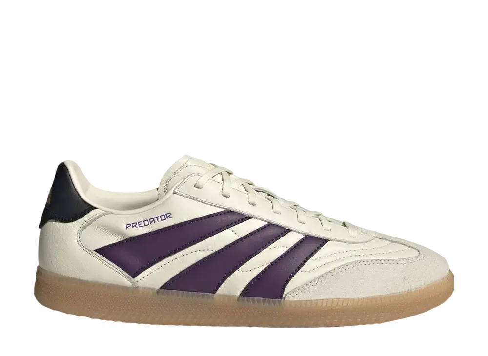 アディダス プレデター フリースタイル インドア "アイボリー/オーロラプラム/ゴールドメタリック"
