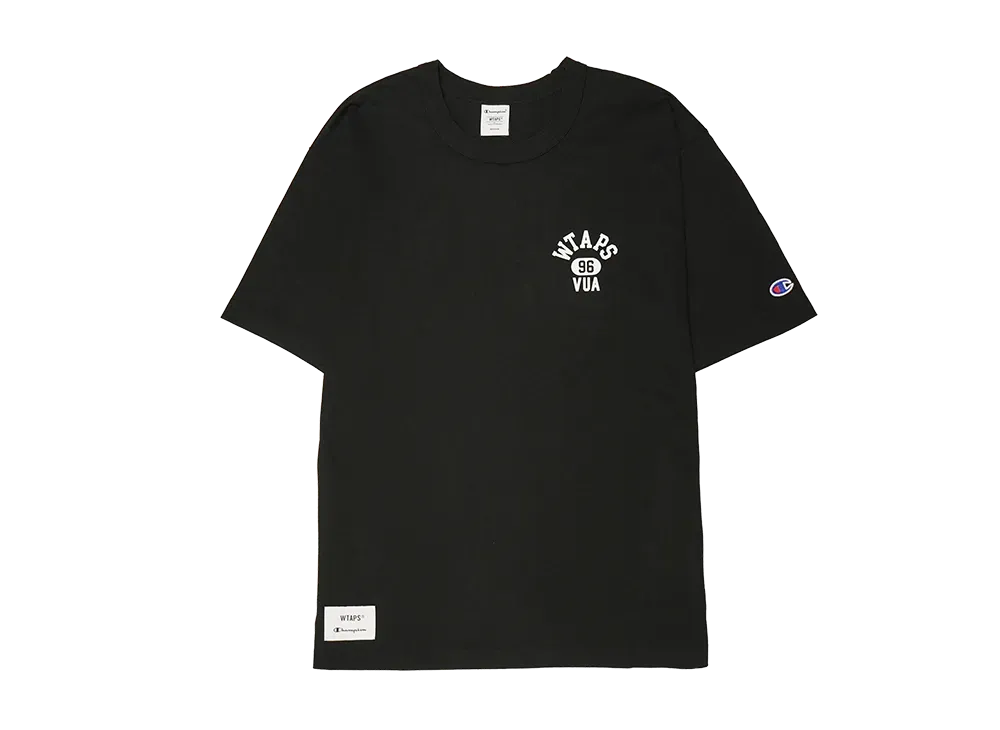 WTAPS x Champion Academy / SS / Cotton "Black" 242HBCHD-CSM01S / C8-B363