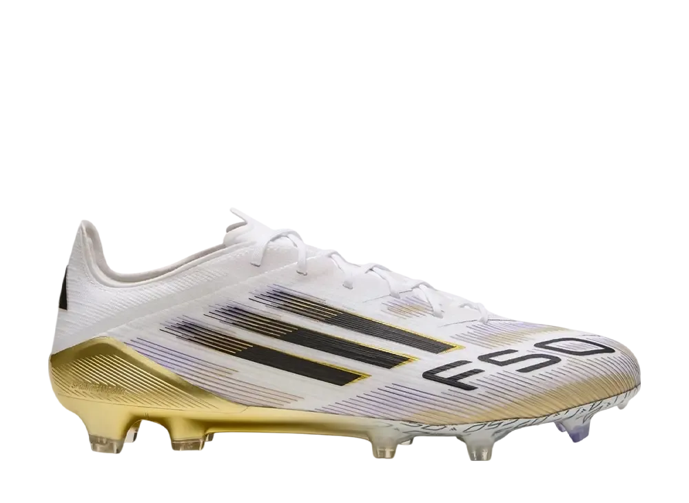 adidas F50 Elite FG "Cloud White/Core Black/Gold Metallic"