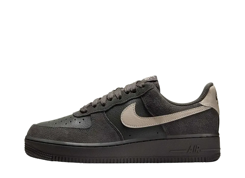 Nike Women's Air Force 1 Low Suede "Medium Ash/Off Noir"