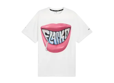 PUMA x A$AP ROCKY Men's Flacko Smile Short Sleeve T-Shirt "Puma White"