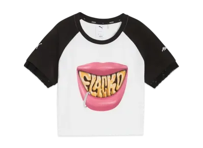 PUMA x A$AP ROCKY Women's Flacko Smile Short Sleeve T-Shirt "Puma White"