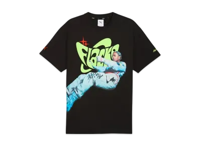 PUMA x A$AP ROCKY Men's Flacko Drive Short Sleeve T-Shirt "Puma Black"