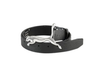 PUMA x A$AP ROCKY Unisex Leather Belt "Puma Black/Puma White"