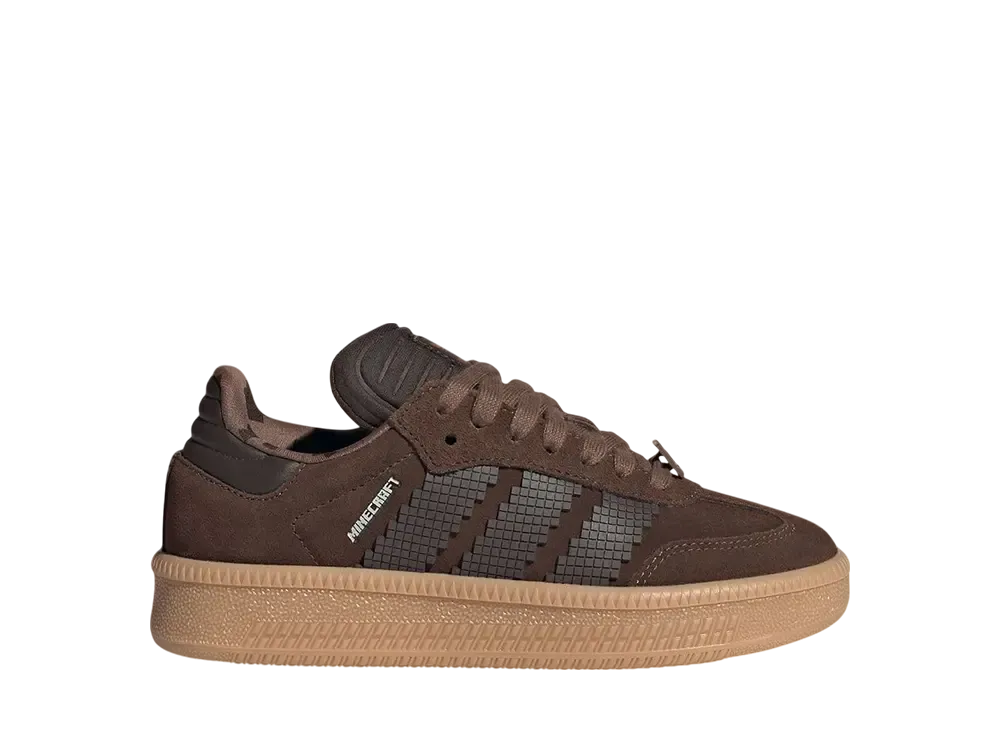 マインクラフト × アディダスオリジナルス GS サンバ XLG "スパイダー" (キッズ)